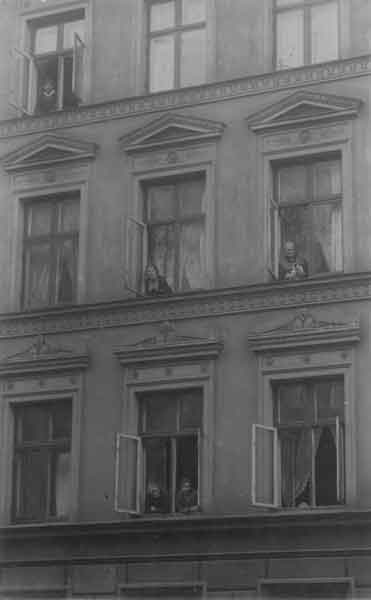 Foto des Hauses Königsberg, Georgstr.15 vor der Zerstörung im August 1944